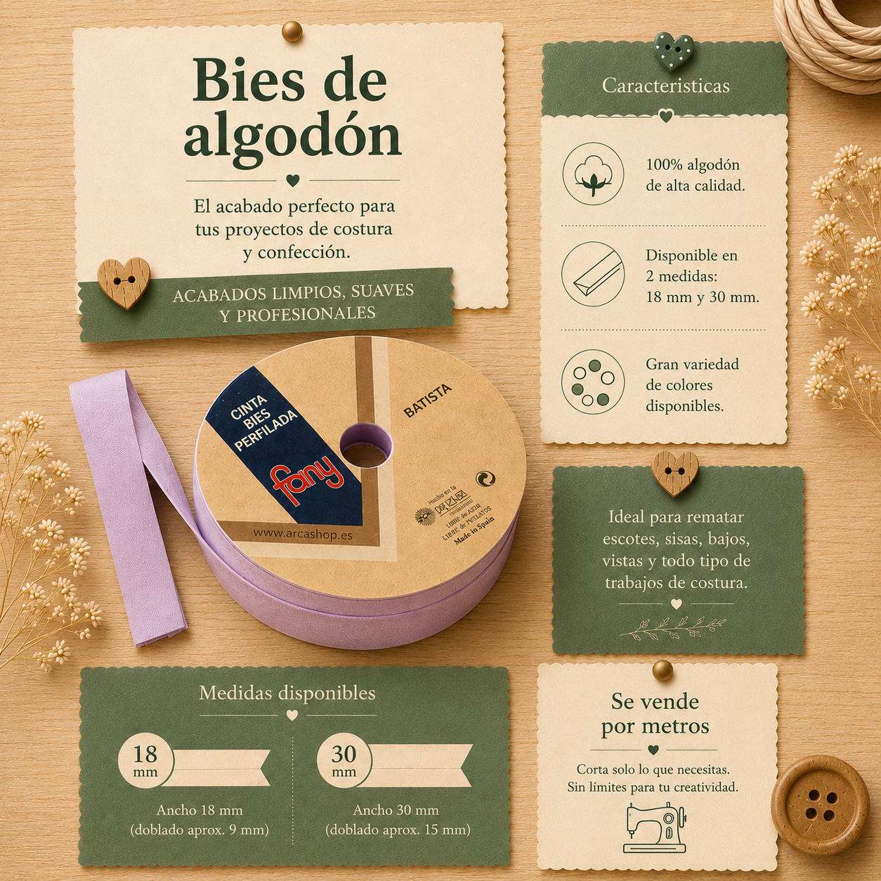 BIES ALGODÓN