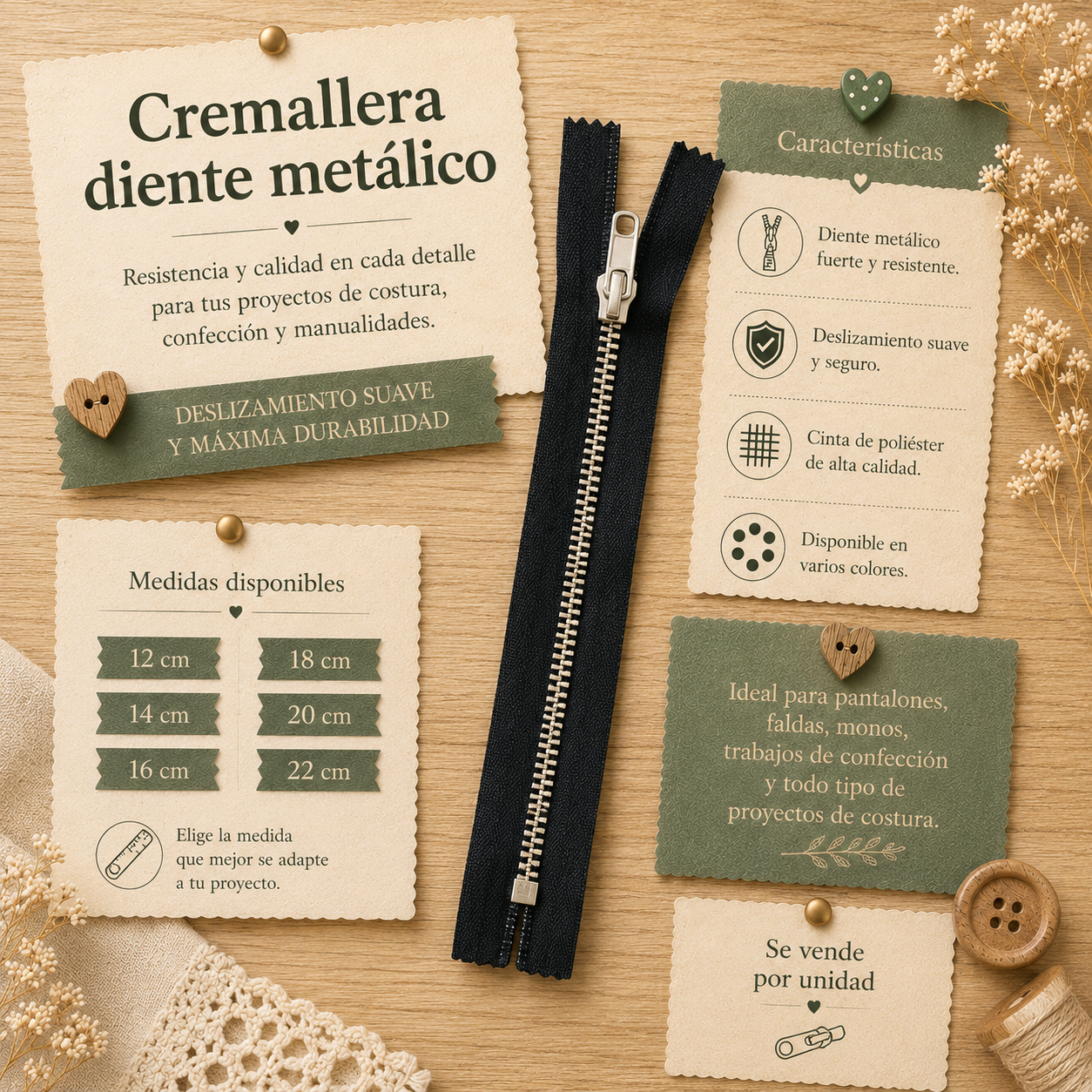 CREMALLERA METAL