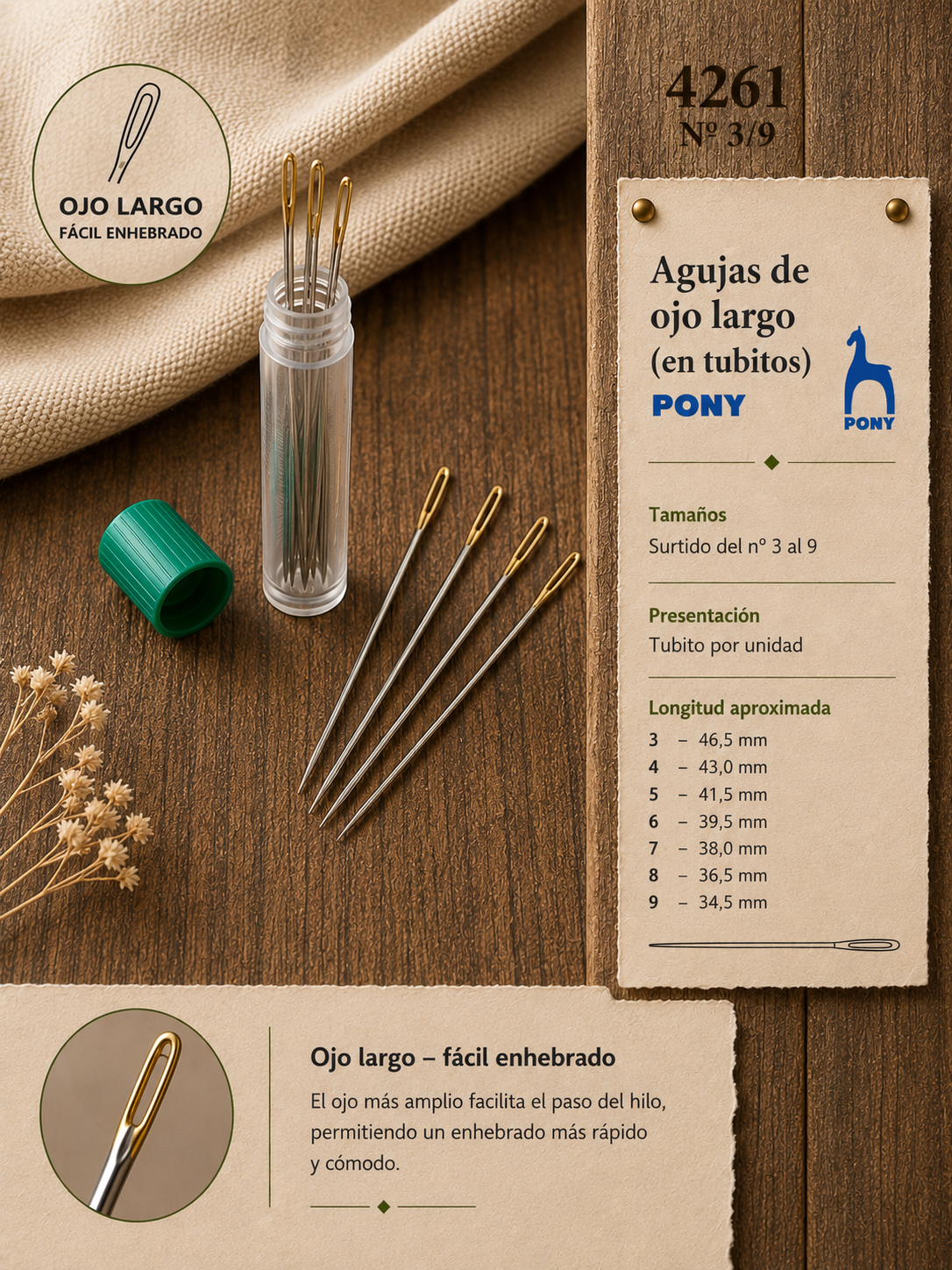 CANUTERO AGUJA SURTIDO