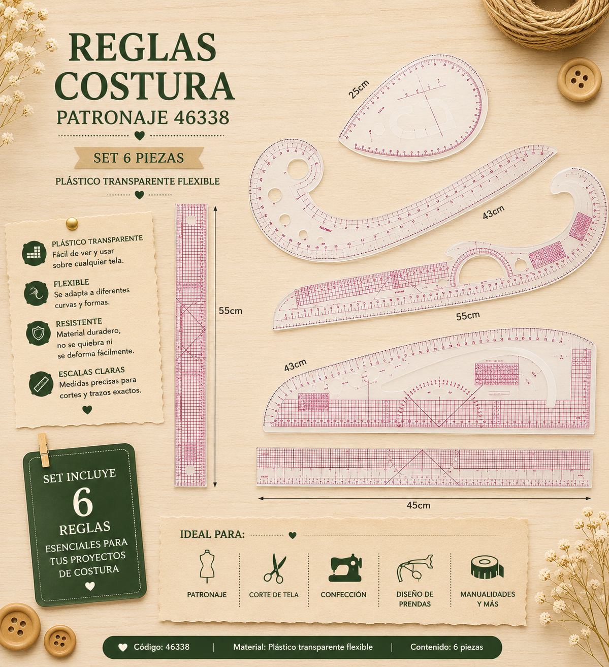 REGLAS PATRONAJE