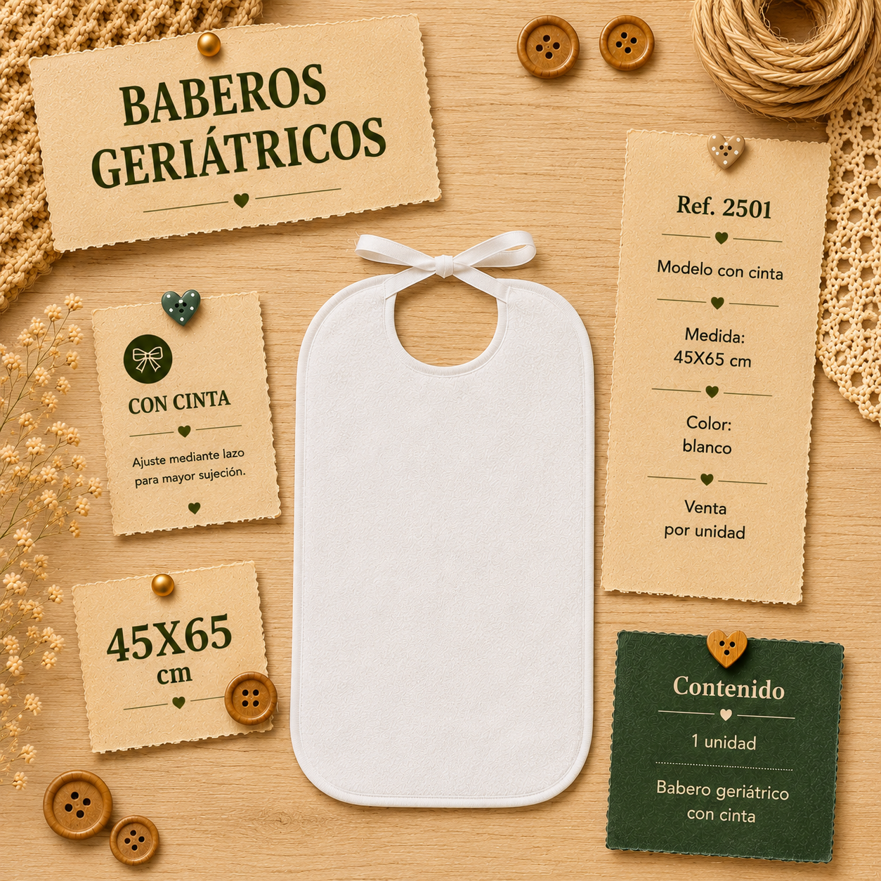 BABERO GERIATRICO
