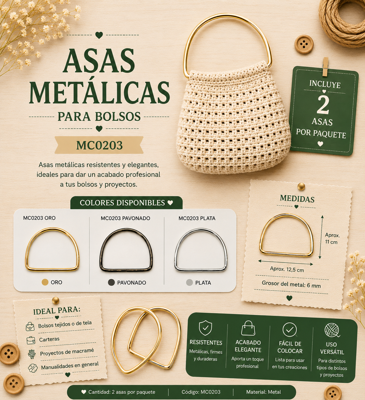 ASAS BOLSO